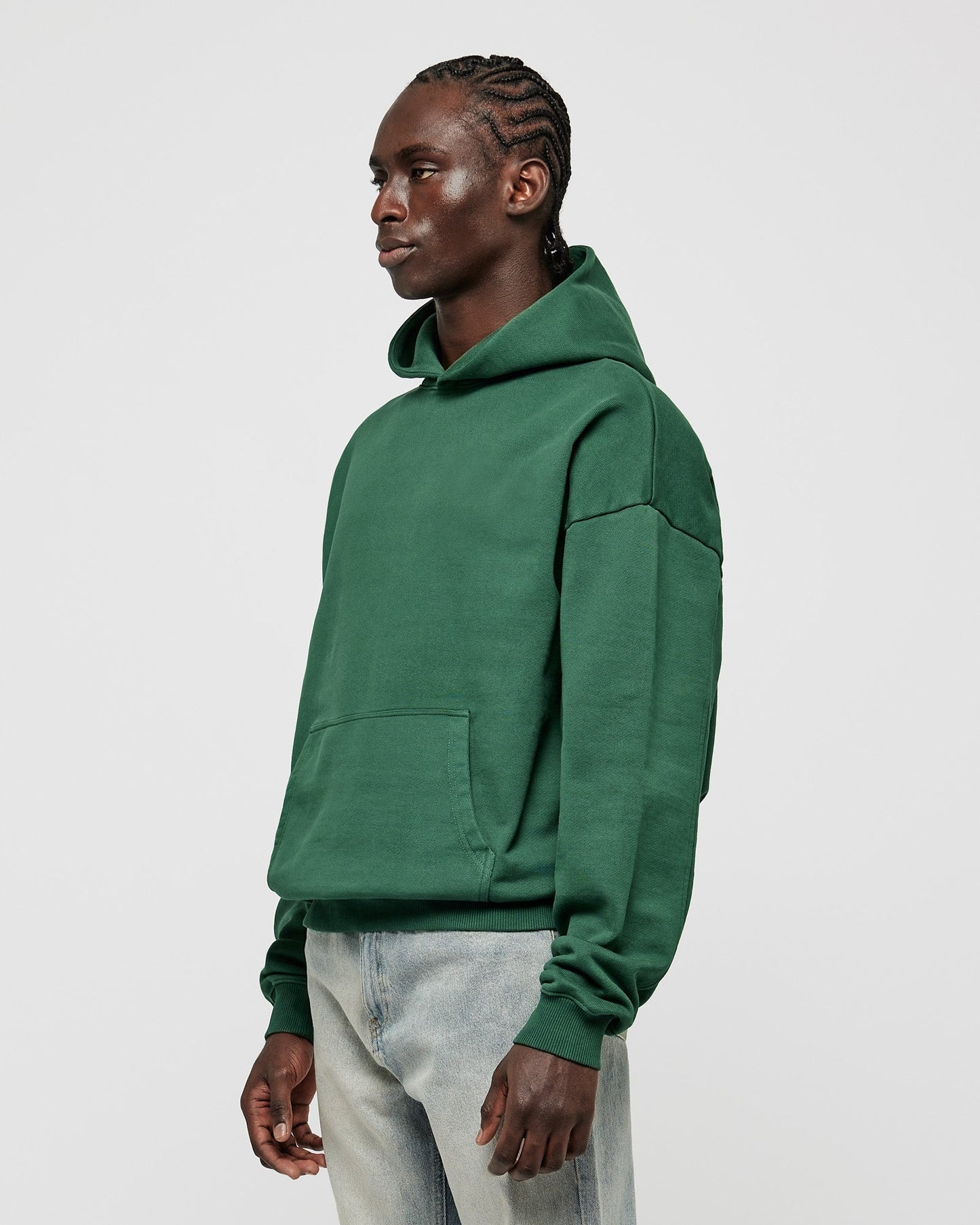 Heavy Hunter Green Hoodie