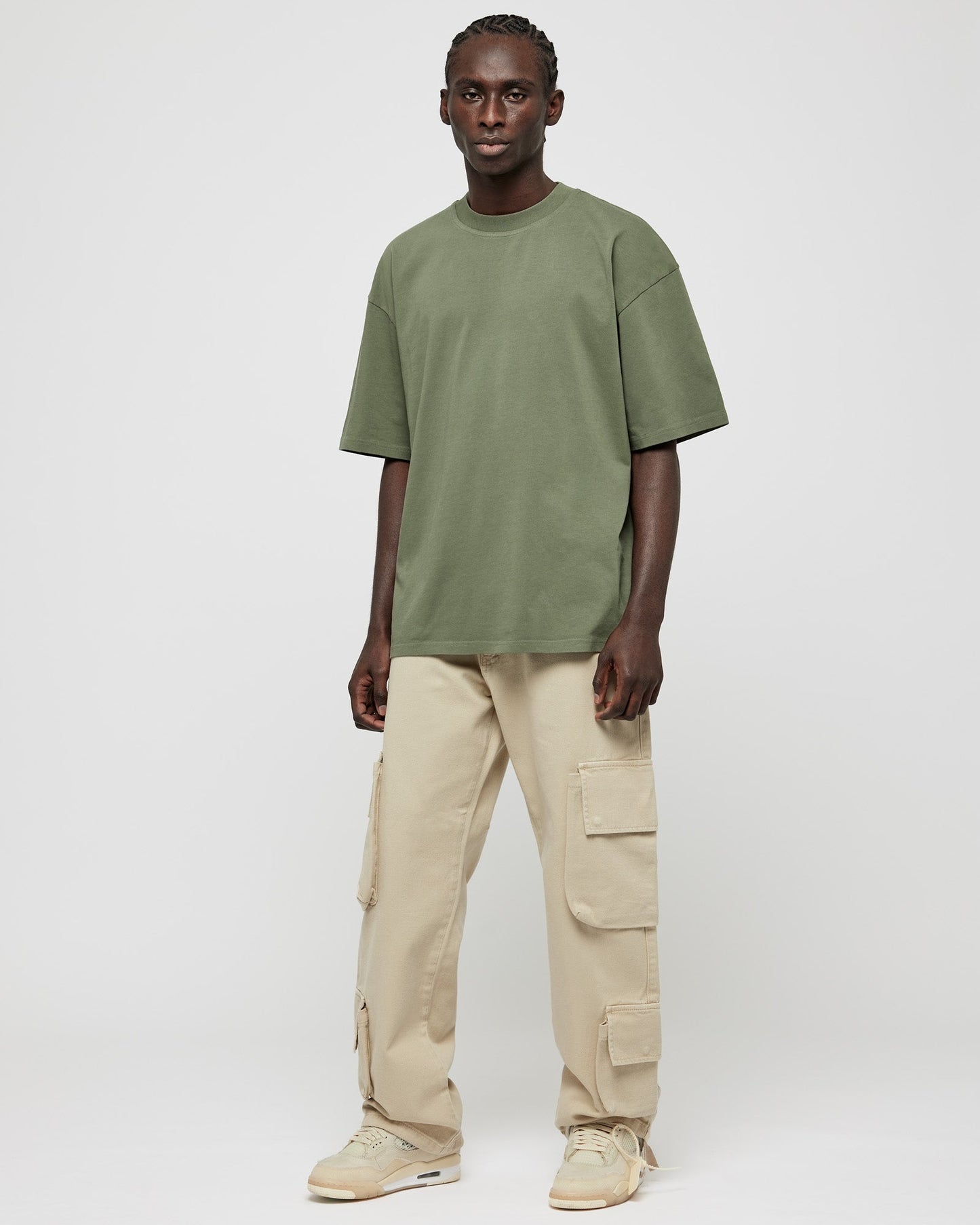 Smokey Green Basic T-Shirt